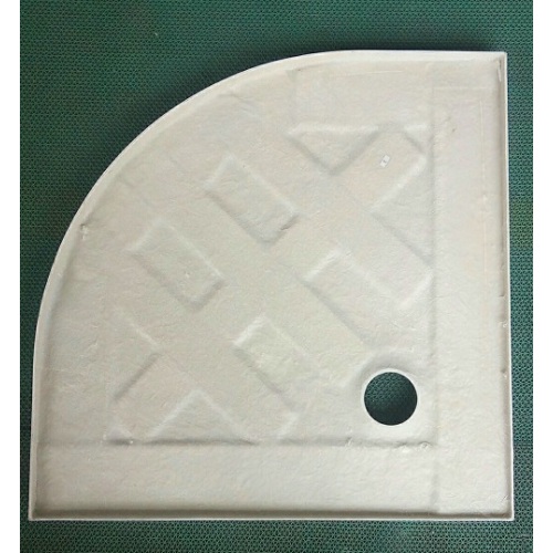 Shower Base Pan For Tile 80x80x5cm CE Sector ABS Acrylic ShowerTray