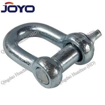 High Quality Galvanized European Large Bow Shackle Screw Pin 10MM-20MM