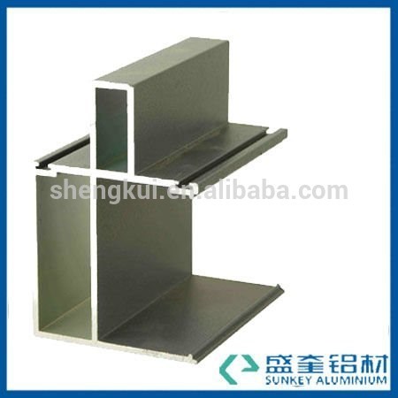 Extrusion d'aluminium Facade Aluminium extrusion Curtain Wall Profiles Building Material Window Frame