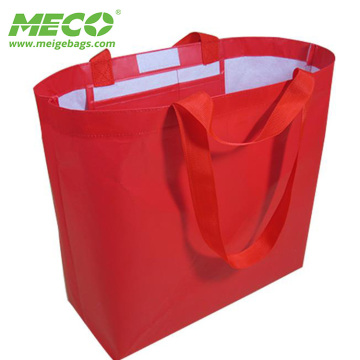 Maßgeschneiderte Design-Größe und Logo-Prägung aus Nonwoven-Einkaufstasche