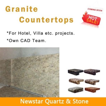 Newstar Glallo Oranmental kitchens pictures with granite