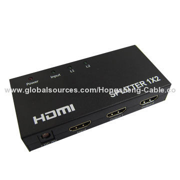 Cheap High-quality HDMI Splitter, 1 x 2 with HDCP Compliant