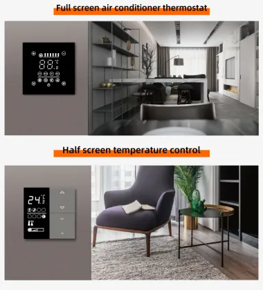 1/2/3/4 Gang Matter HomeKit SmartLife RF 433 MHz BT Wall Touch Smart Home Light Switch