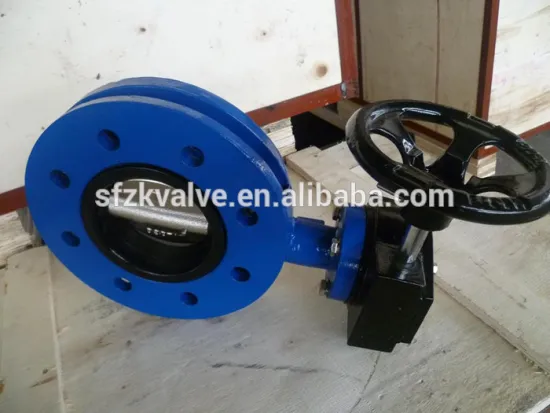 Hot sale economic carbon steel U type butterfly valve