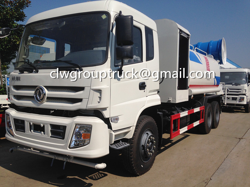 Dongfeng 6X4 14000Litres المعطي وظيفة قمع الغبار