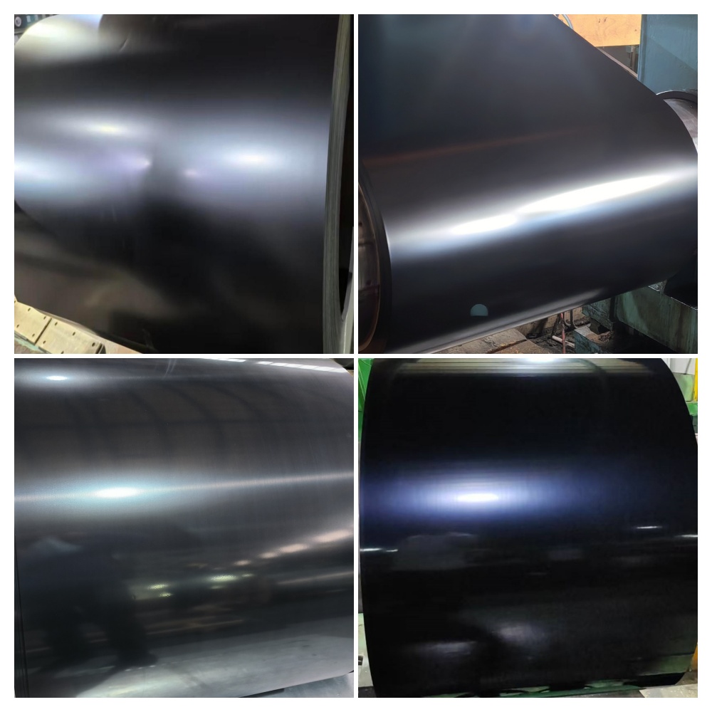 Black color-coated aluminum coil