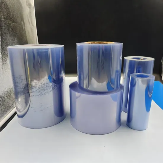 Pharma Grade PVC Film Roll 250-350mic for Blister Packaging