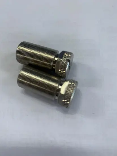 CNC parts M12 M16 thread brass knurling nuts