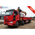 ใหม่ล่าสุด FAWJ6 14Tons Boom Truck ติดเครน