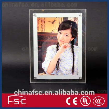 LED advertising light box display stand