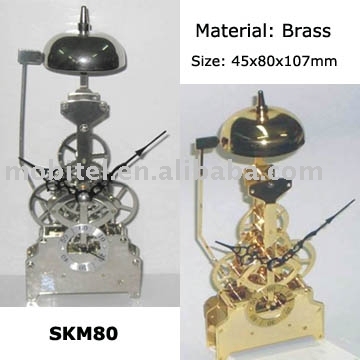 Metal Quartz Skeleton Clock Movement SKM80