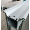 Anodizing drilled aluminium profile