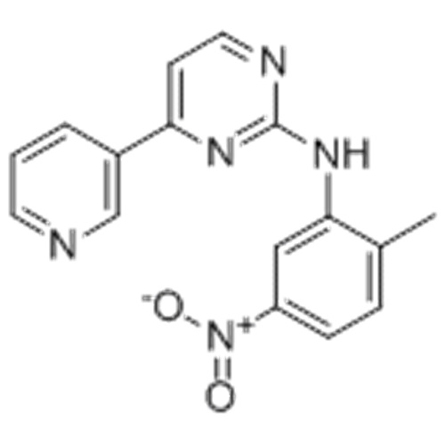 2-पाइरीमिडिनमाइन, N- (2-मिथाइल-5-नाइट्रोफिनाइल) -4- (3-पाइरिडिनिल) - CAS 152460-09-8