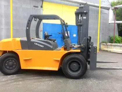 Lonking LG100dt Jitney Lift Truck - 10 Ton Diesel Forklift
