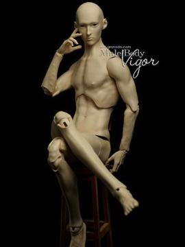 BJD 31,5 cm manlig kropp Vigor Ball Jointed Doll