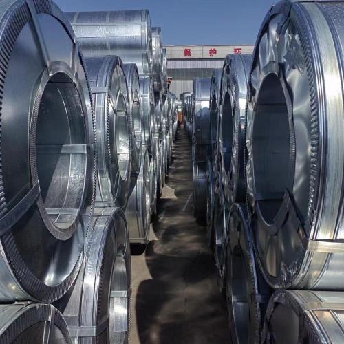 DX57D Steel Coil for Corrugated Sheets DX52D+Z Galvanized Coil Used as corrugated sheets Manufactory