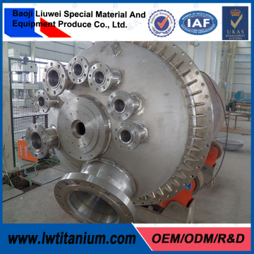 LIUWEI High Quality Factory Price Titanium Reaction Vessel
