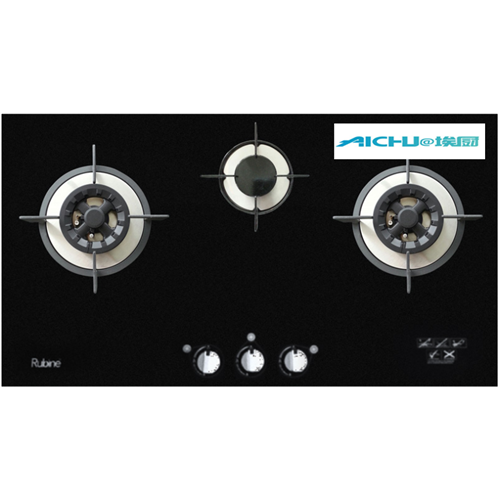 페낭 주방 디자인 3 버너 가스 호브