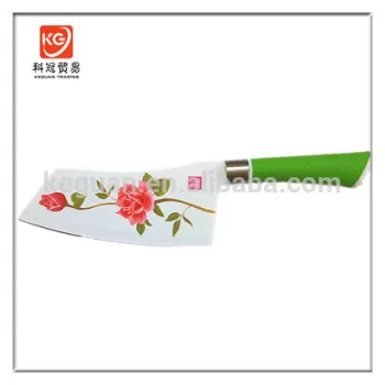 DK-182 powder coating new design stainless steel chef knife meat cleaver