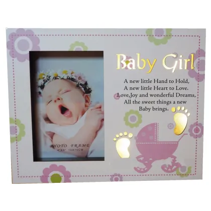 Wholesale Custom Wooden Frame with LED Lights for Photo Decoration