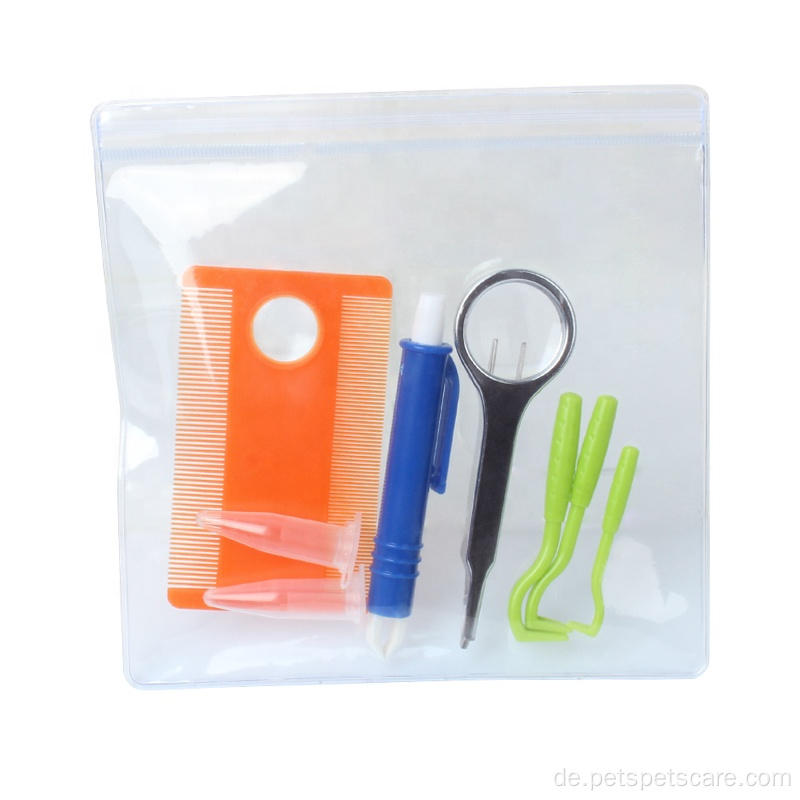 Pet Cat Dog Floh Tick Remover Tool Set