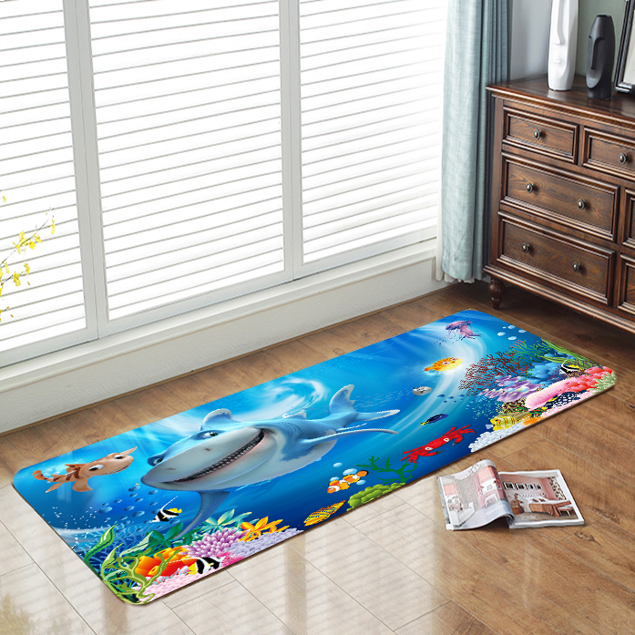 antiskid Washable bathroom rugs- 2-5