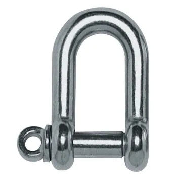 Stainless steel screw pin bow D shackle