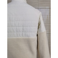 Bequeme weiße Sherpa -Fleece -Jacken für Winter
