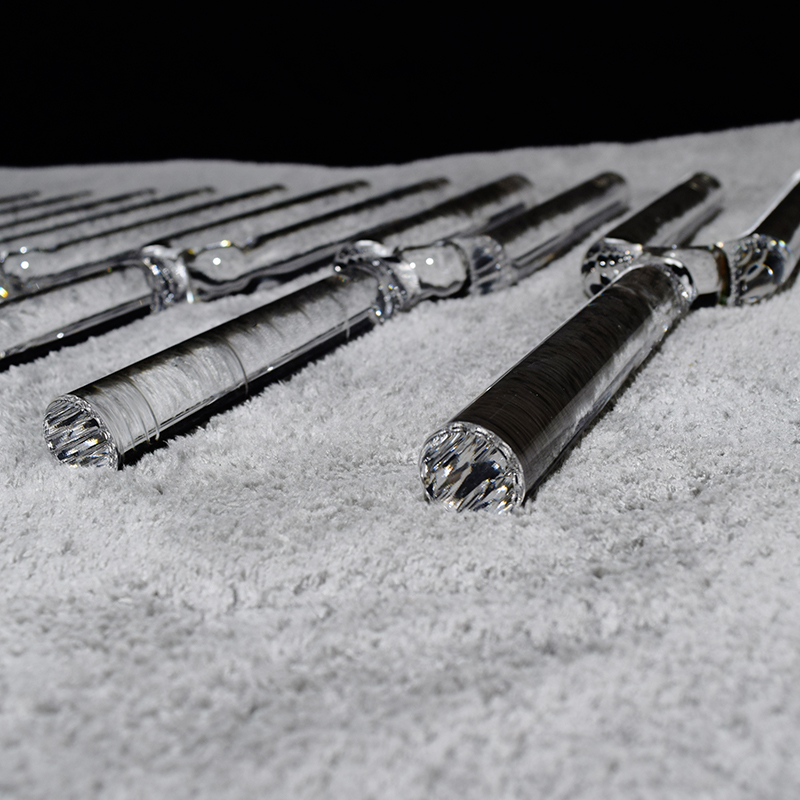 Clear Quartz Crystal Singing Tuning Forks