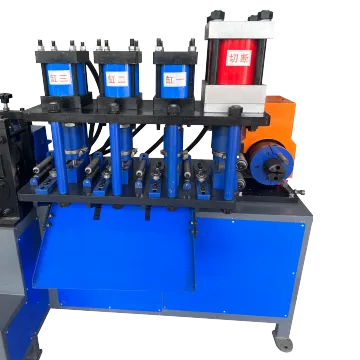 Factory Supply Automatic HydraulicHoop Equipment Fully Automatic punching press CNC Hydraulic Clamp Making Hoop forming Machine