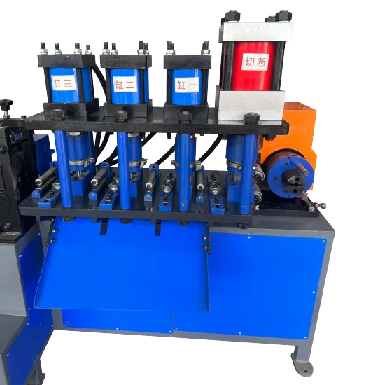 Factory Supply Automatic HydraulicHoop Equipment Fully Automatic punching press CNC Hydraulic Clamp Making Hoop forming Machine