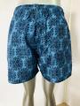 Blue Vintage Print Men&#39;s Beach Shorts