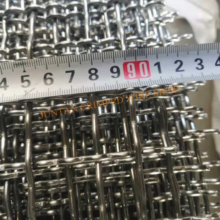 Crimped Stainless Steel Decorative Wire Mesh 2 Jpg