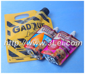 liquid pouch,spout stand up pouch