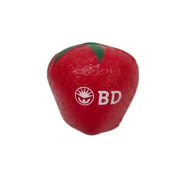 Jumbo Bulk Pack: Soft Mochi-Style Fruit Squishy Toys - Strawberry and More