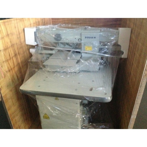 Machine à coudre automatique à motif de poche arrière