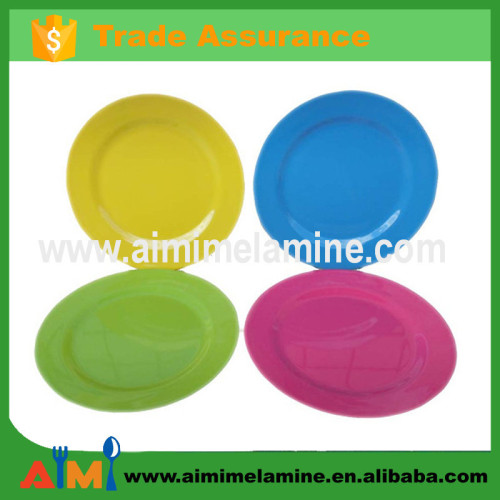 10 inch melamine flat platter