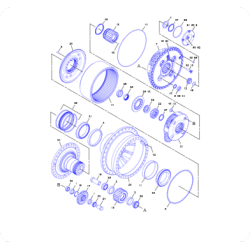 Bulldozer D10 Final Drive 1102780/110-2780