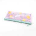 Custom fruit print lovely style PVC pencil case