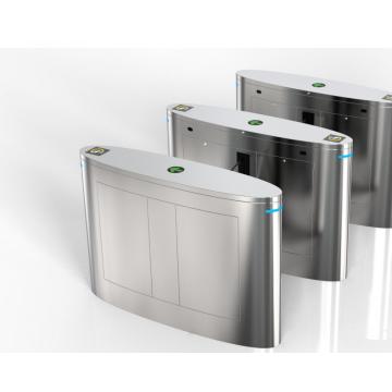 Flap Barrier Turnstile Gate with Fingerprint and RFID