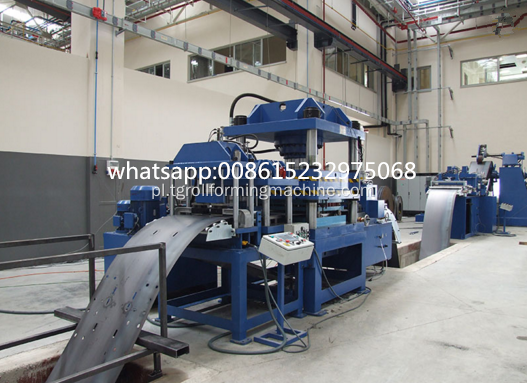 Three Waves Highway Guardrail Machine