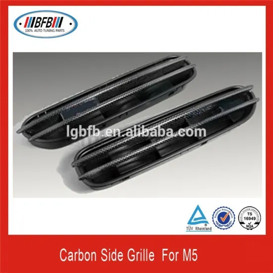 ONE PAIR CARBON FIBER FRONT SIDE REPLACE VENT FOR BMW M5