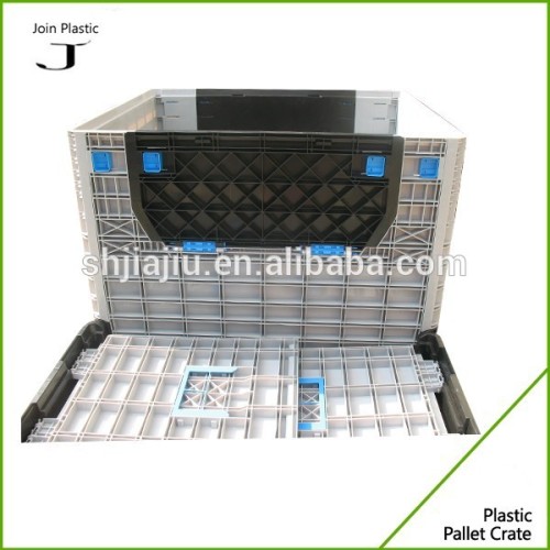 PE plastic collapsible pallet box