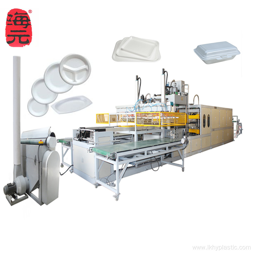 Polystyrene Styrofoam Plastic Plate Making Machine