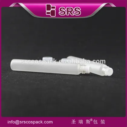 SRS PACKAGING frost glass perfume bottle , cosmetic 12ml frost glass roll on bottle