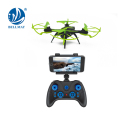 2.4G WIFI Quadcopter 4CH 6-Axis Gyro Real Time Video Drone Quadcopter dengan Altitude Hold Track Track Mode
