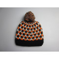 Ladies Hand Made pompom Winter Hat