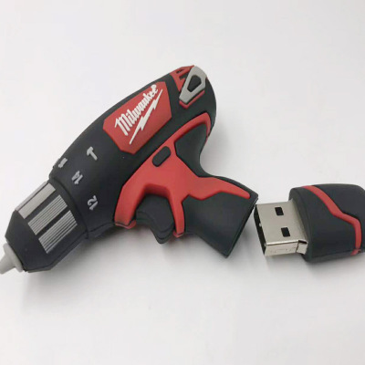 كارتون المثقاب الكهربائي مخصص محرك فلاش USB