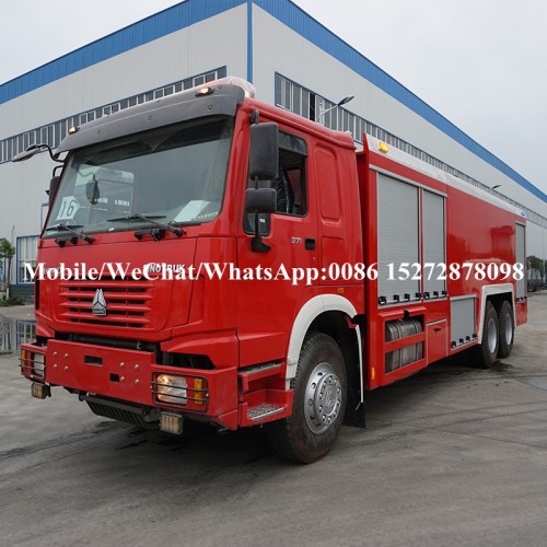Sinotruk Howo Water Foam Fire Fighting Truck