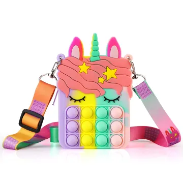 Unicorn Crossbody Fidget Bag: A Lovely Purse for Kids